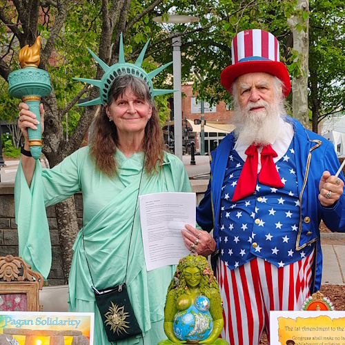 Good Trouble rally in Asheville – Report from OZ