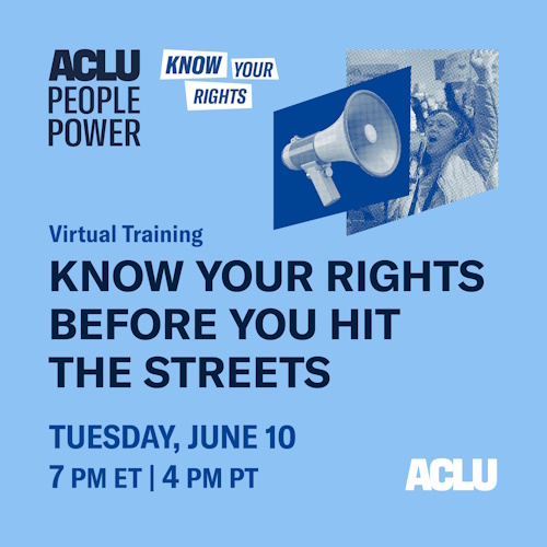 Defend Your Rights: Join Our No Kings KYR Training