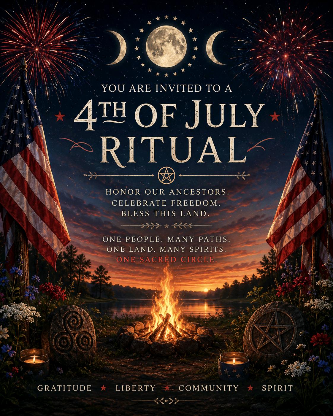 July 4 Ritual – Online!